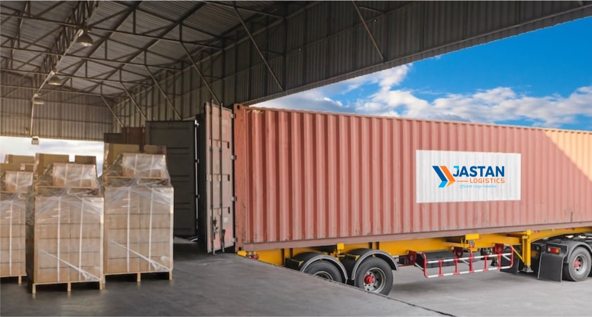 Jastan Logistics trucks being loaded at the company yard in Nakuru, Kenya